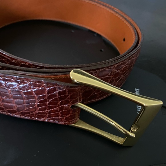 Saks fifth Avenue genuine caiman leather - Picture 2 of 6